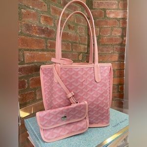 Pink mini tote